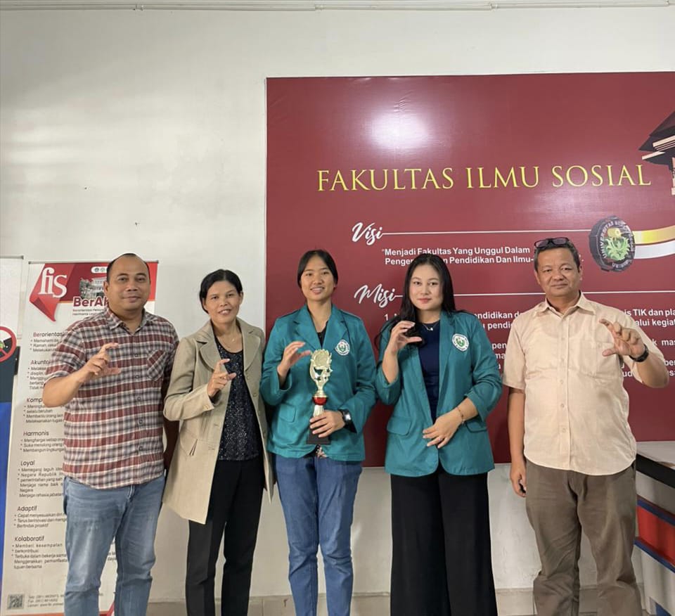 Mahasiswa PPKn FIS Unimed Raih Juara III Nasional Lomba Video Pembelajaran IAKN Kupang 2025